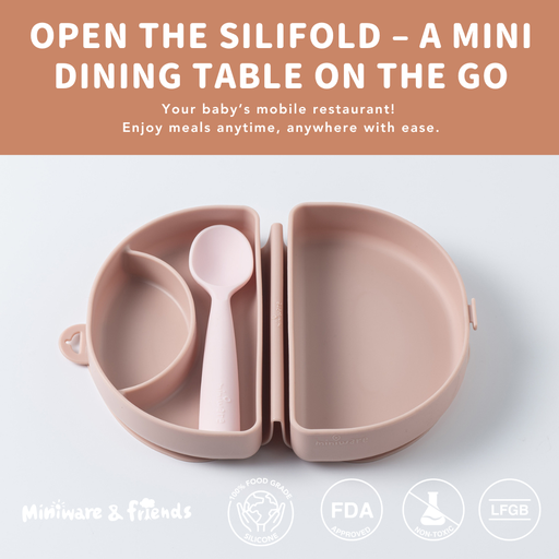 Miniware Silifold Silicone Food Container for Baby & Toddler | Tableware